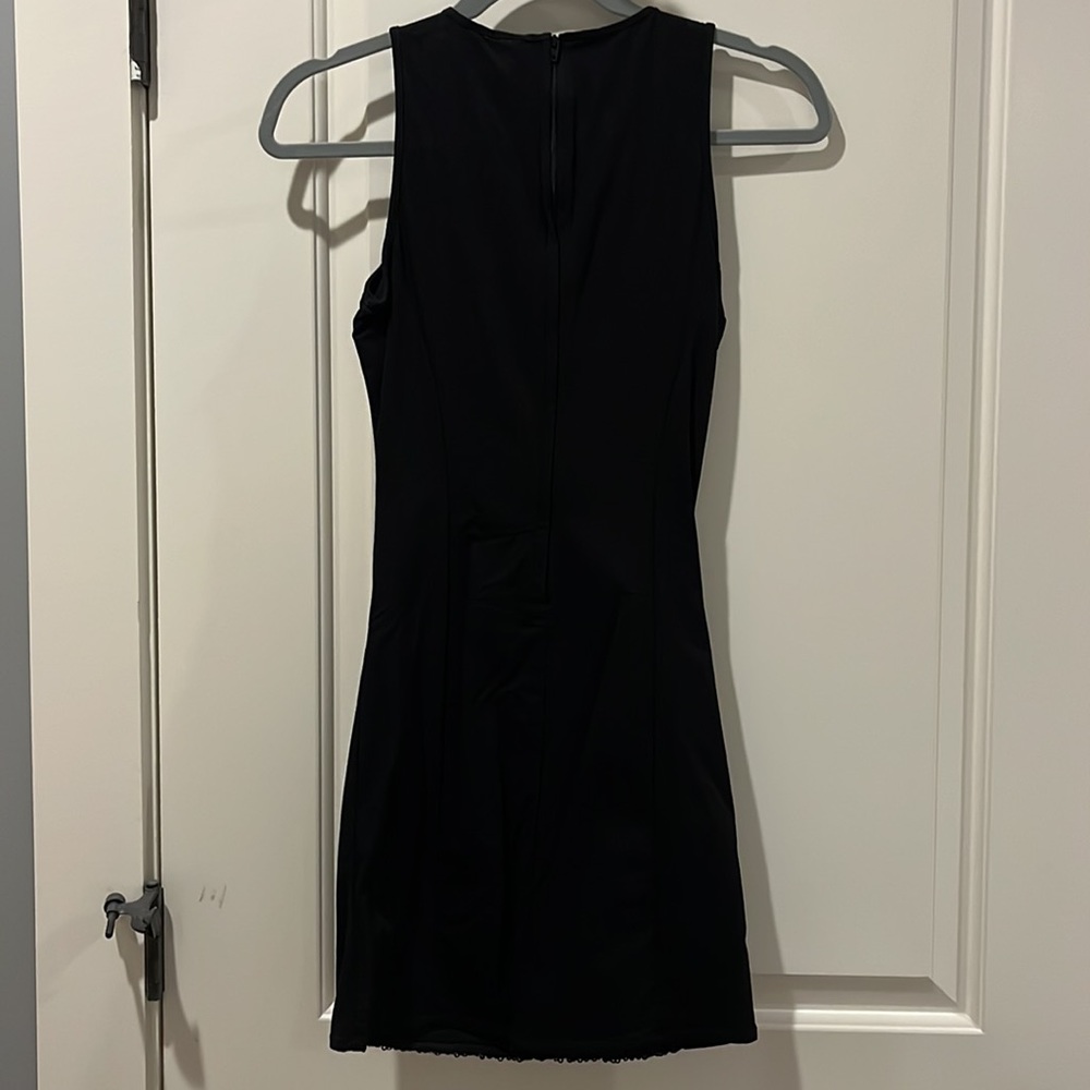 Mini sparkle black body con dress - Picture 2 of 4